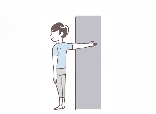 胸筋ストレッチ